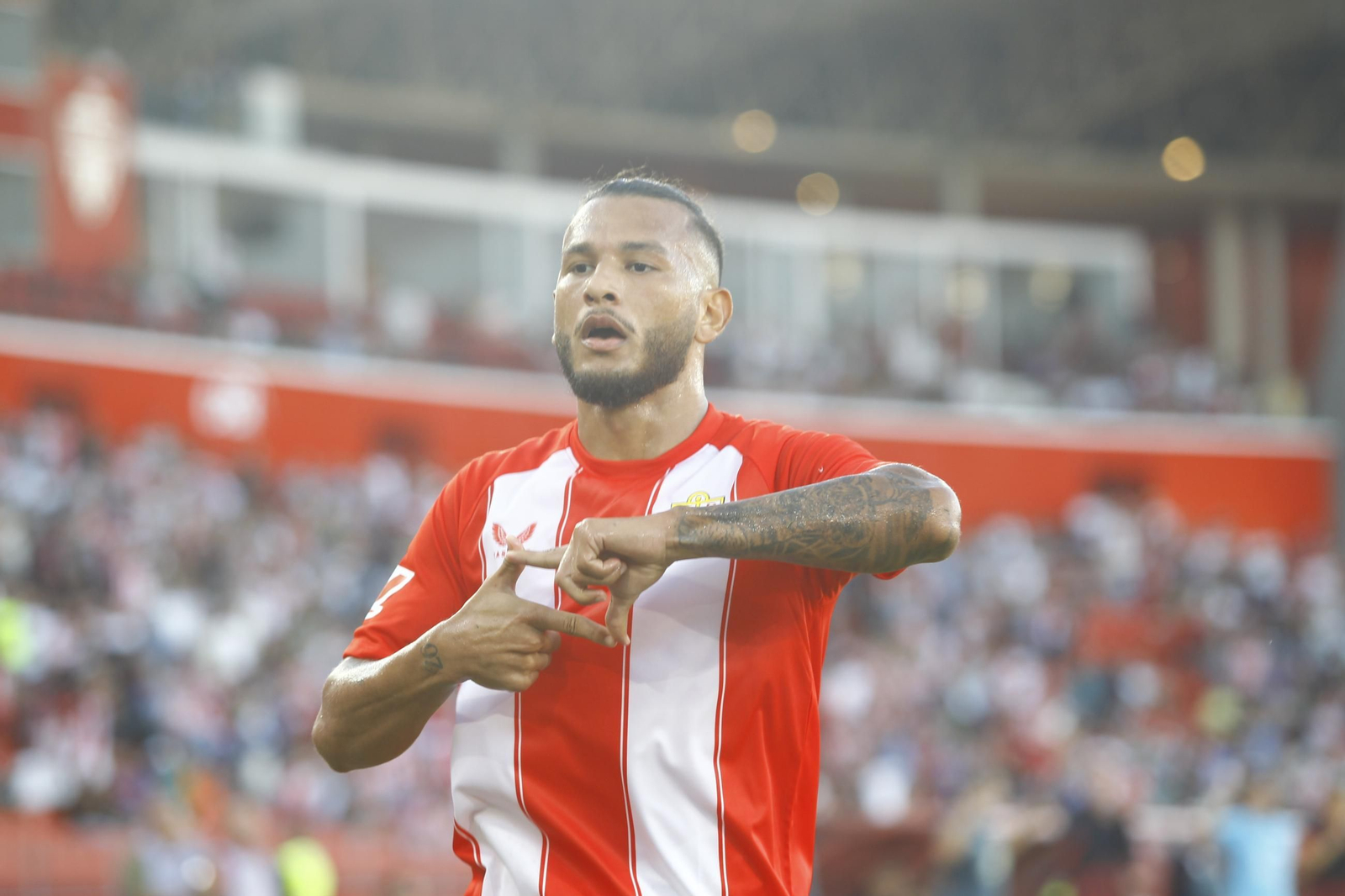 La victoria de la U.D. Almería ante el Real Burgos, en imágenes