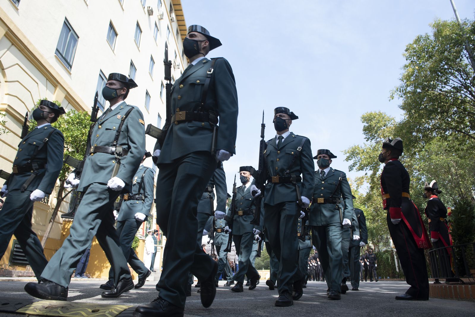 El acto del día del Pilar de la Guardia Civil, en imágenes