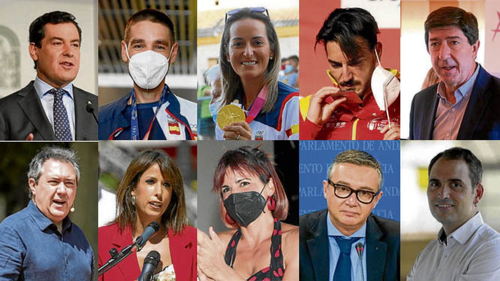 Los  protagonistas de la semana