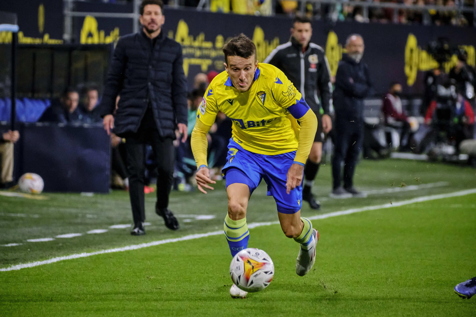 Las imágenes del Cádiz-Atlético de Madrid