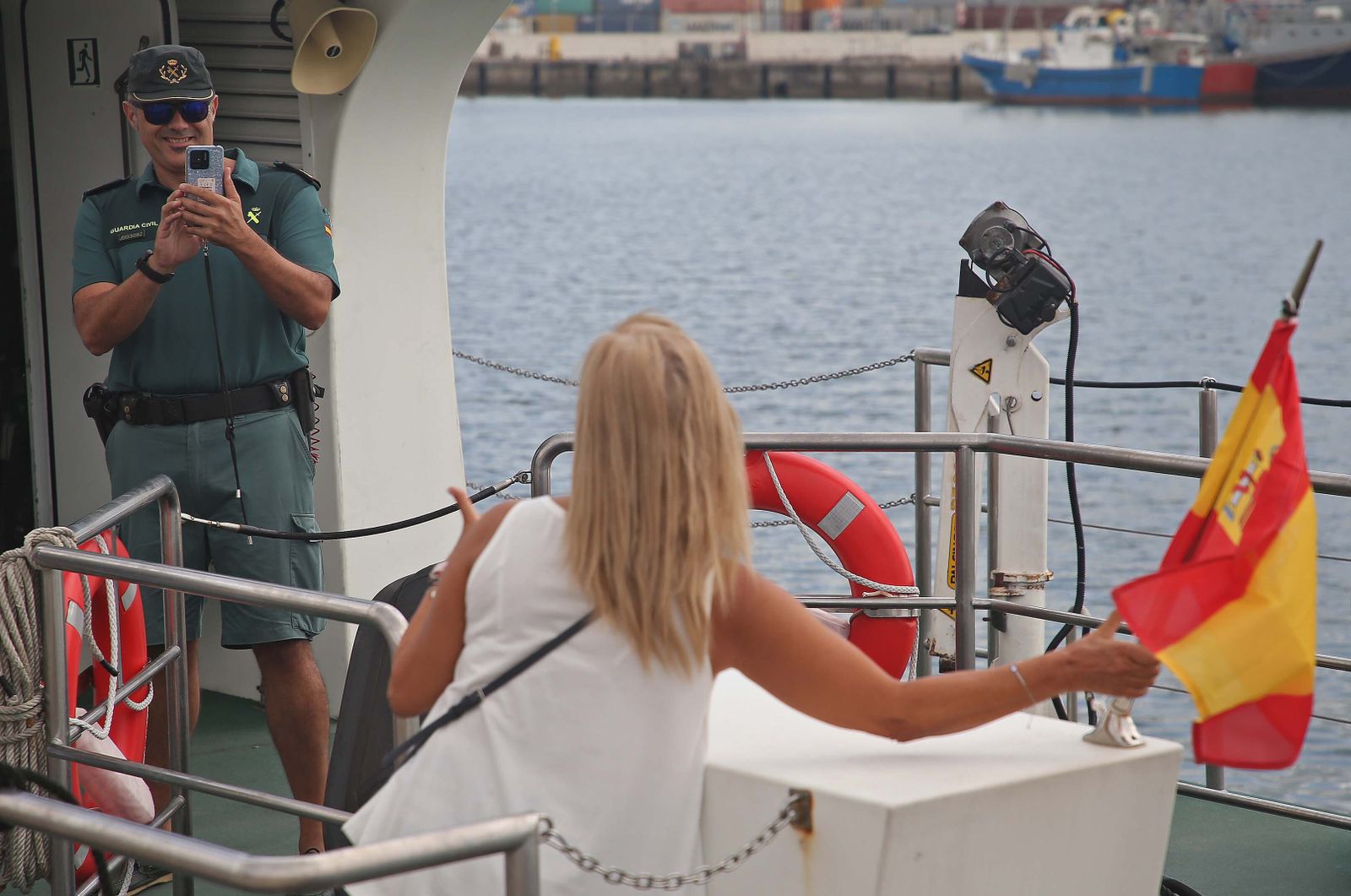 Fotos de la exhibición de medios de la Guardia Civil en el Llano Amarillo de Algeciras