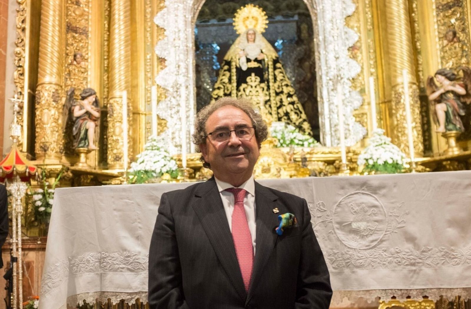 José Antonio Fernández Cabrero, hermano mayor de la Hermandad de la Esperanza Macarena