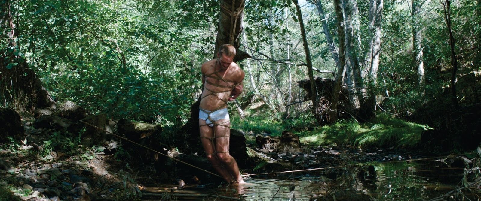 Hamy, aquí en modo San Sebastián, en 'O Ornitólogo', de J.P. Rodrigues.