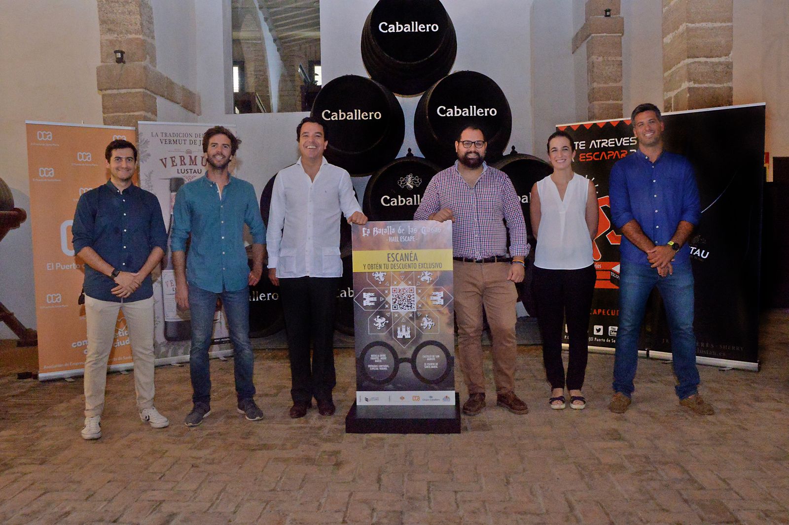 Una imagen de la presentación de la actividad, en el Castillo de San Marcos.