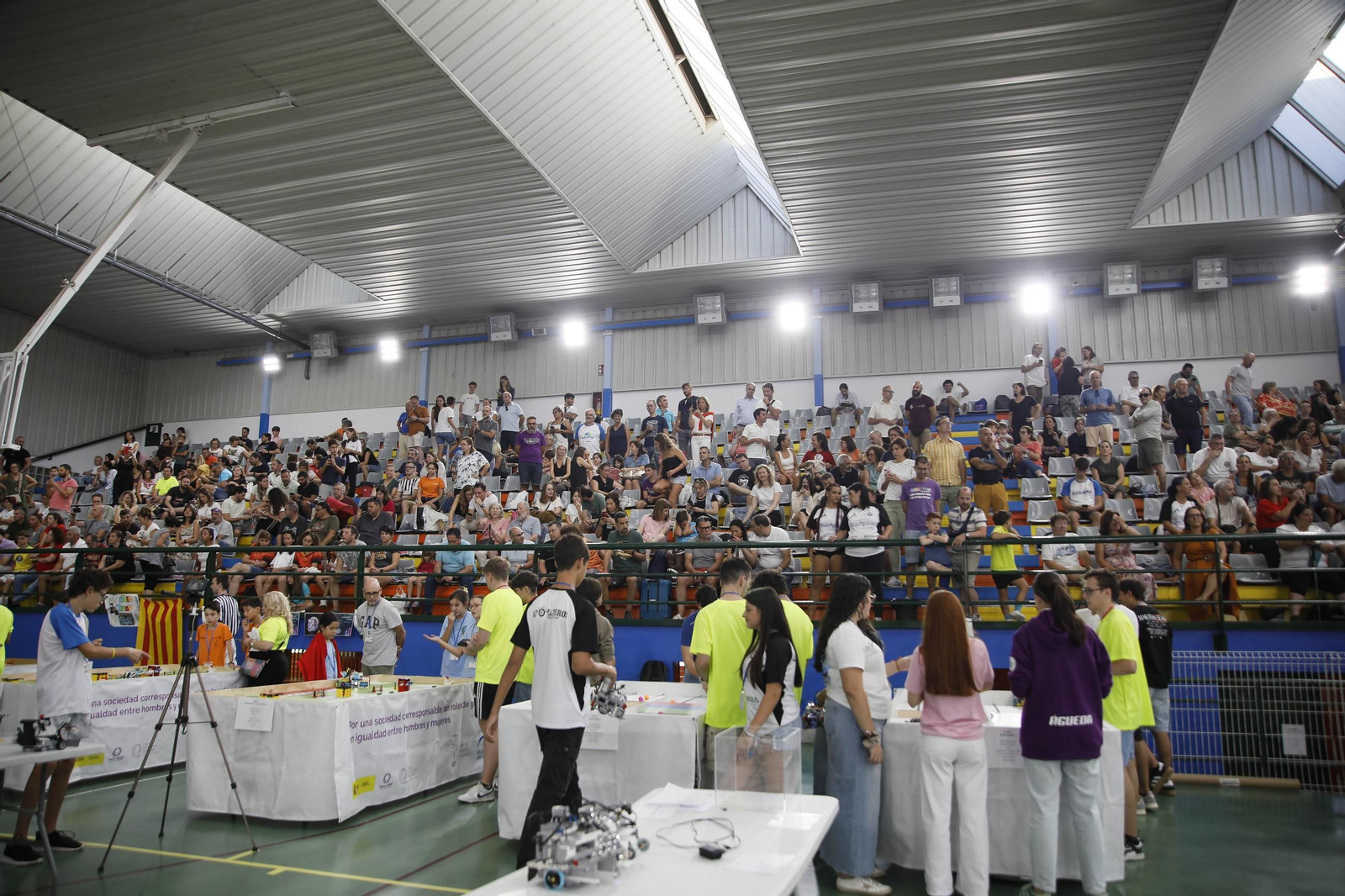 Las imágenes del World robot olympiad en Huércal de Almería
