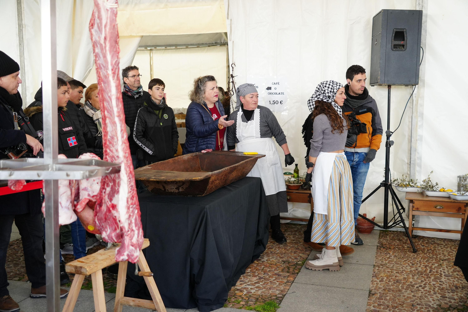 La Fiesta de la Matanza y la Artesanía Popular de Villanueva de Córdoba, en fotografías
