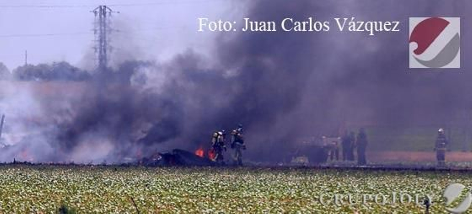 Las imágenes del accidente del A400M