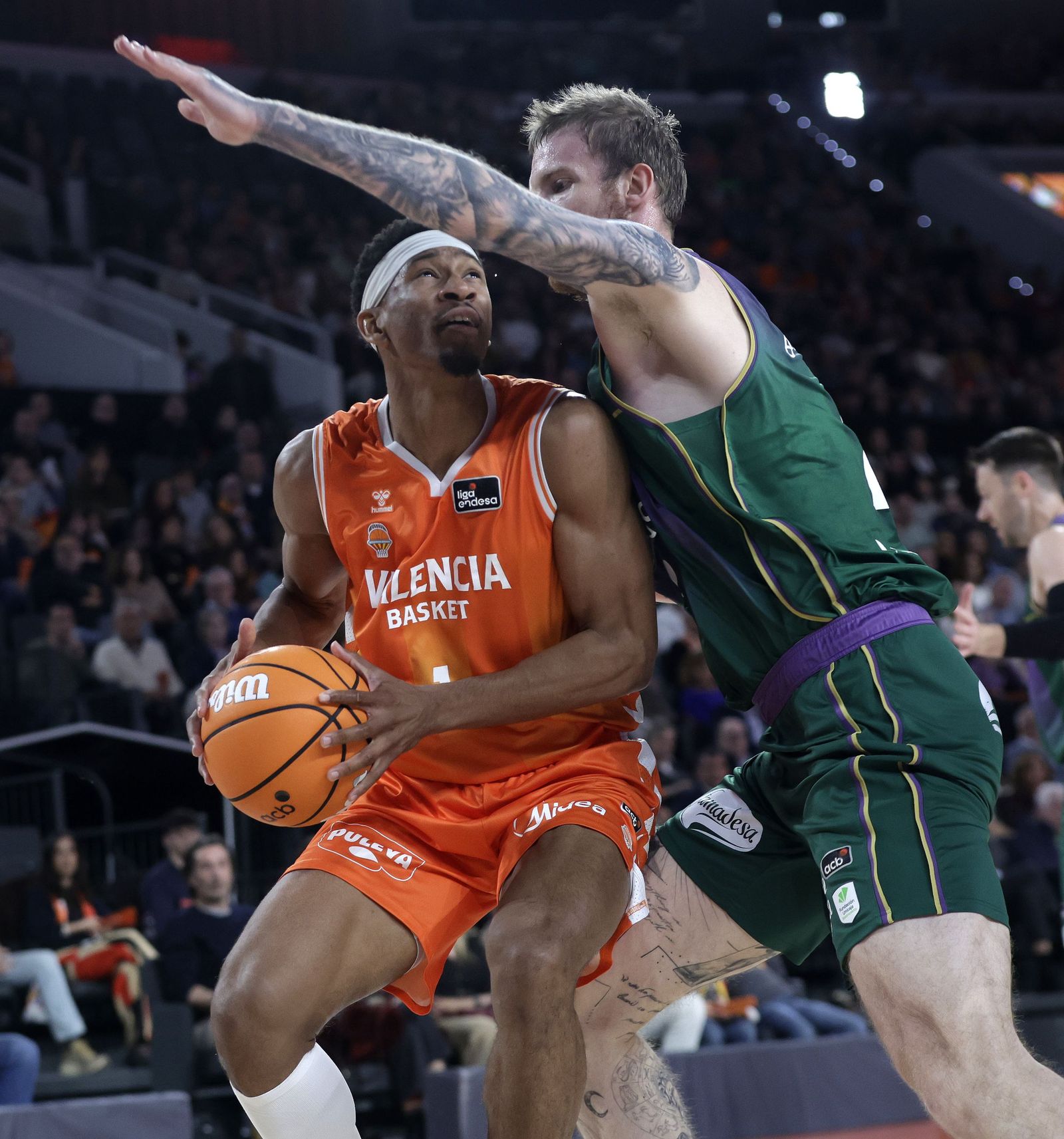 El Valencia Basket-Unicaja, en fotos
