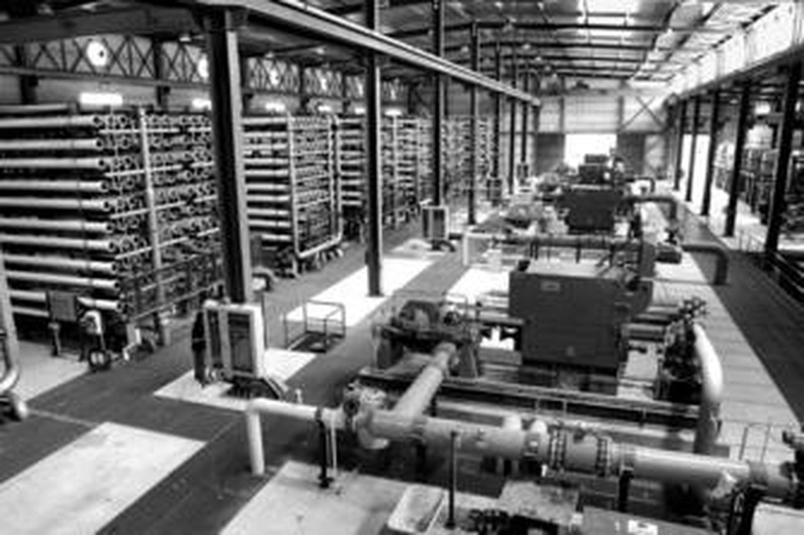 Instalaciones de la planta desaladora de Carboneras.