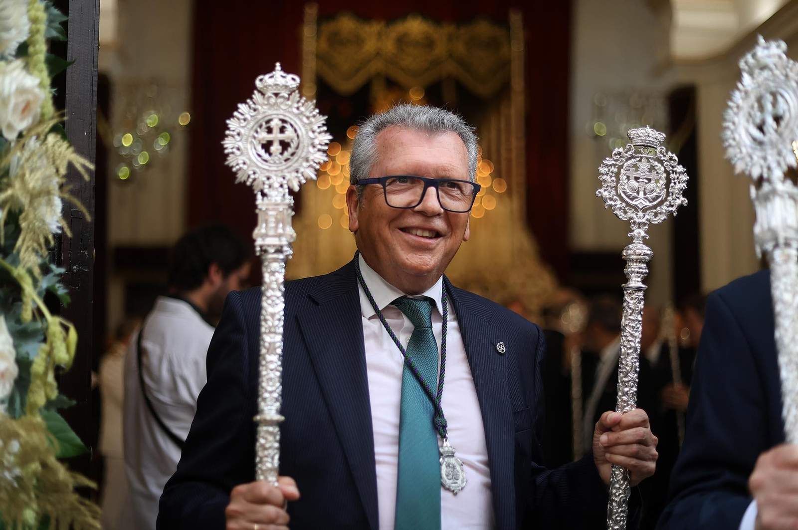 Imágenes de la procesión extraordinaria de la Virgen de la Esperanza por las calles de Huelva