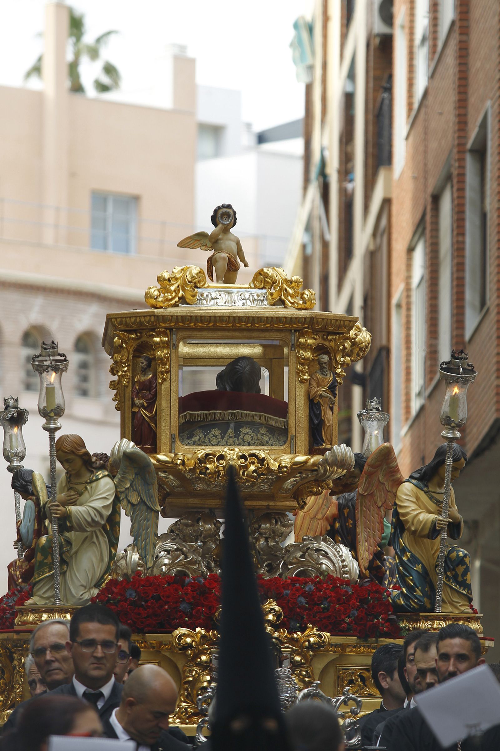 Imágenes de la Procesión del Entierro, Viernes Santo. Semana Santa Almería 2019
