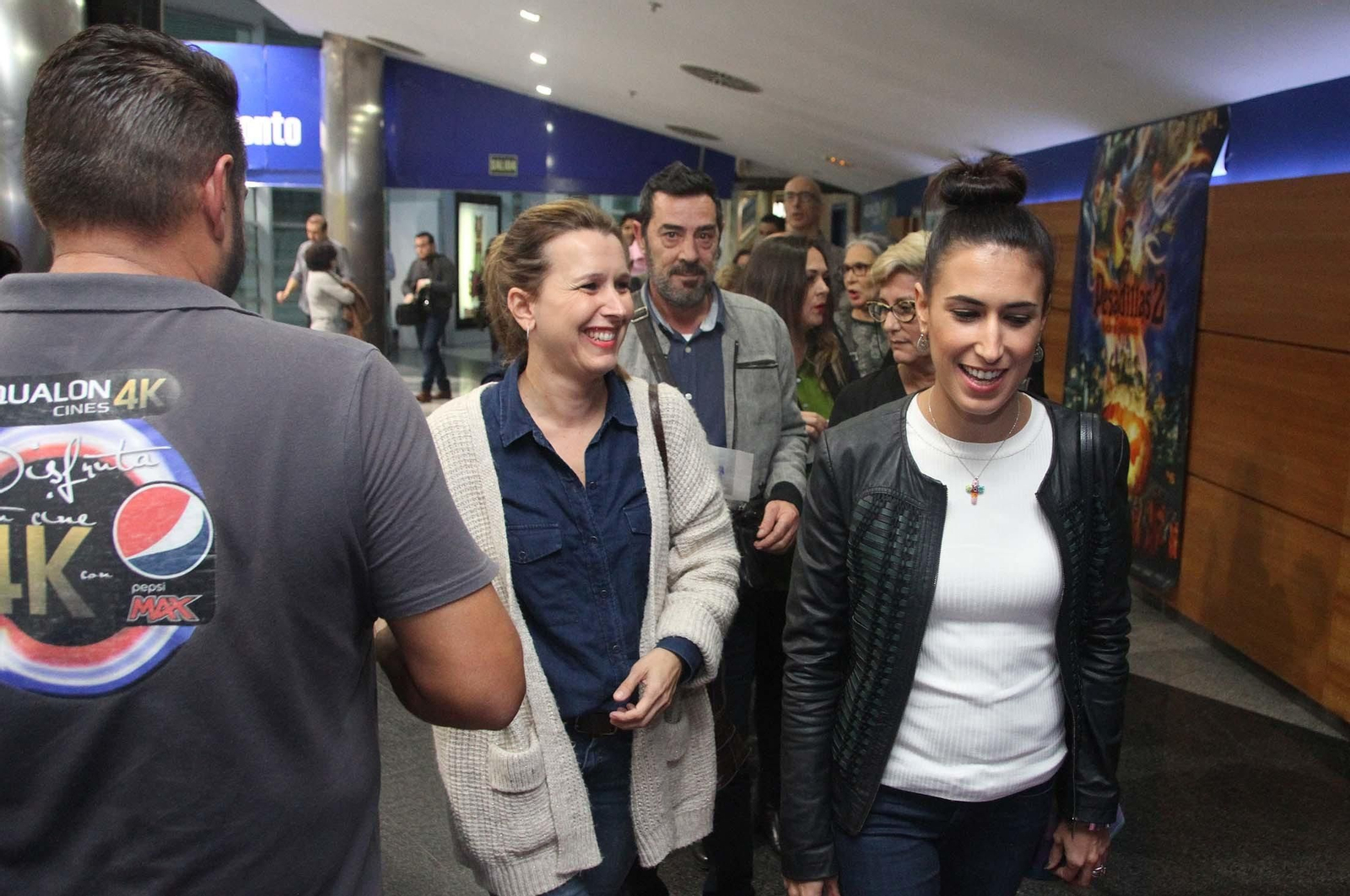 Imágenes de la proyección de la película Bernarda en CineBox Aqualon