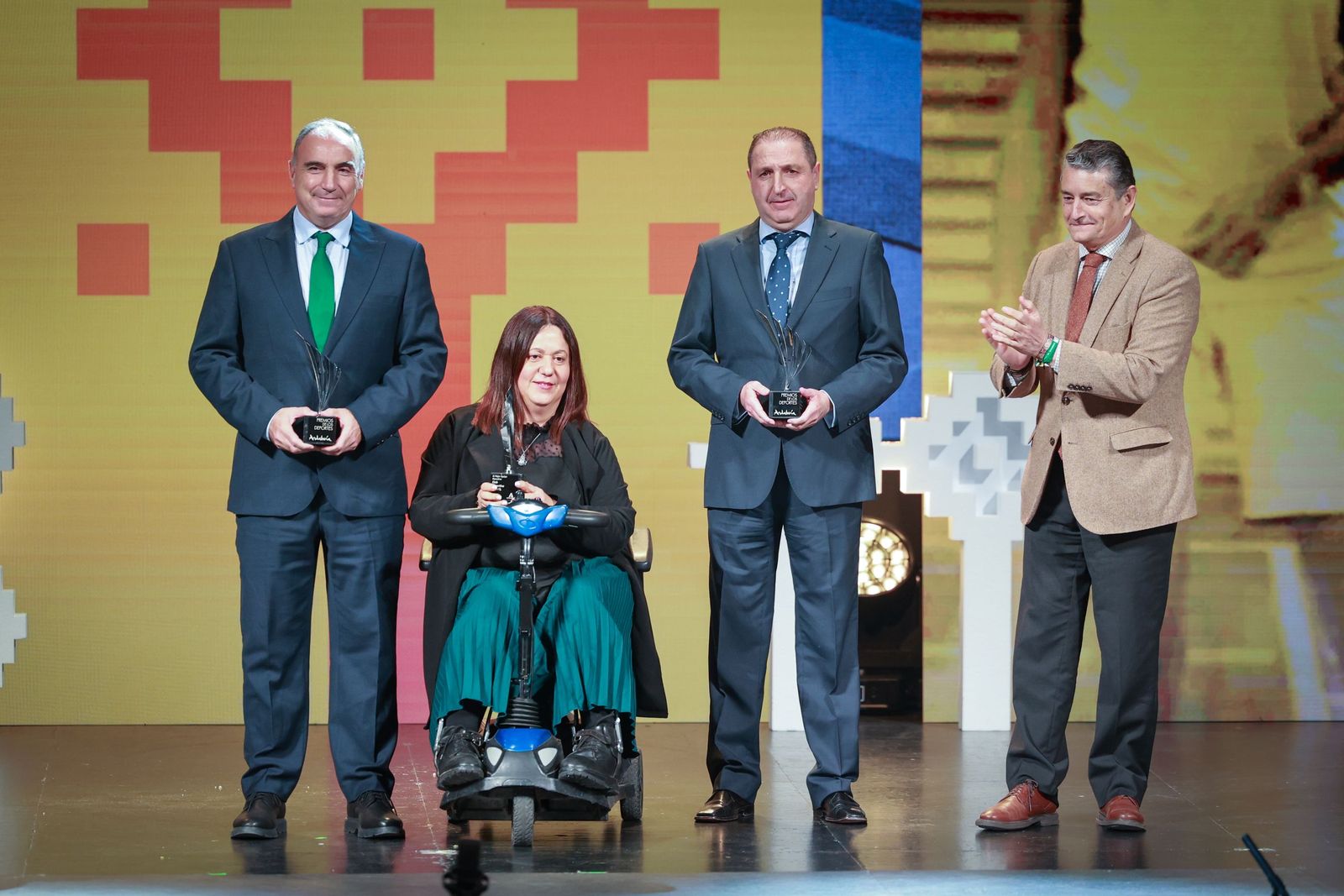 Las imágenes de la gala de entrega de los Premios Andalucía de los Deportes 2025