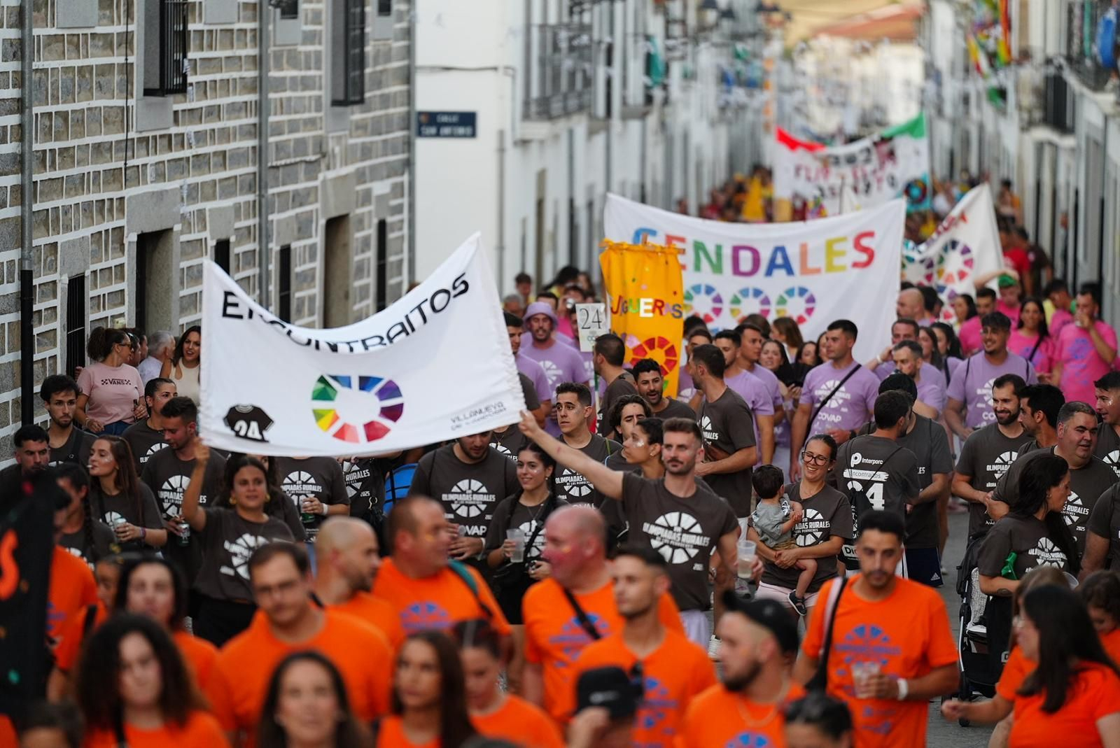 Las mejores imágenes de la inauguración de las Olimpiadas Rurales de Añora Las mejores imágenes de la inauguración de las Olimpiadas Rurales de Añora