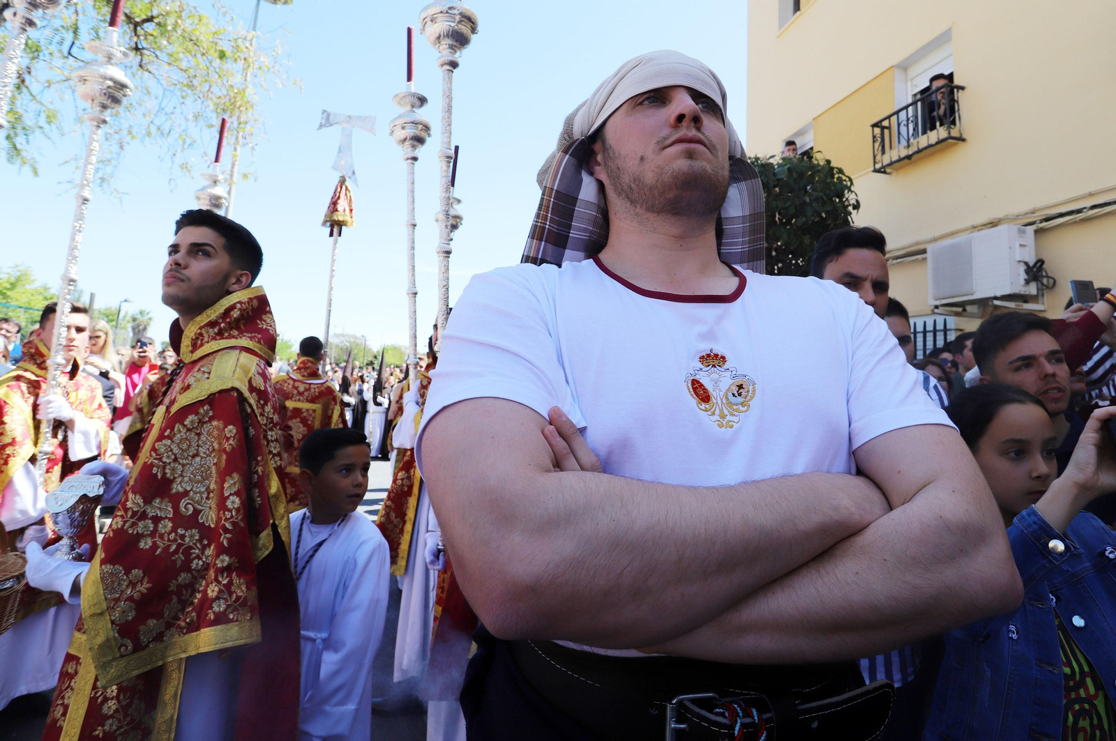 Imágenes de la procesión de La Salud en Huelva