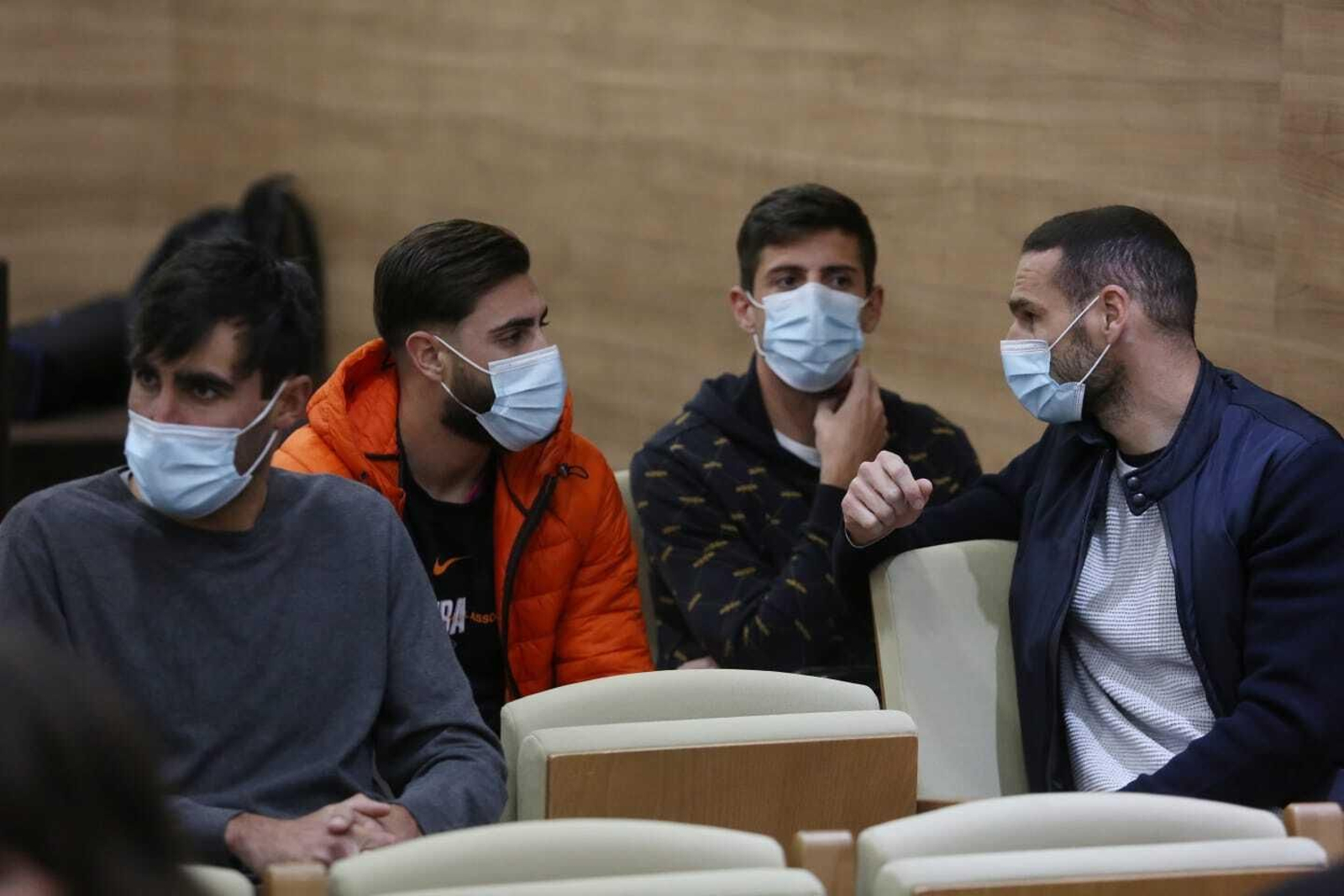 La comparecencia de Manolo Gaspar en La Rosaleda, en fotos