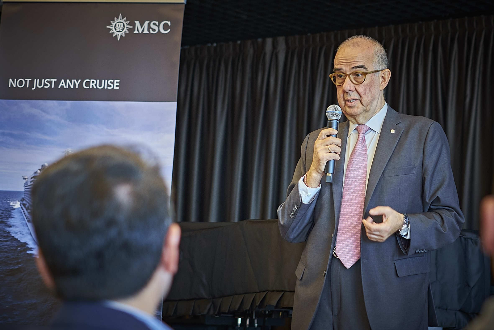 Primera escala en Cádiz del crucero MSC Seaside
