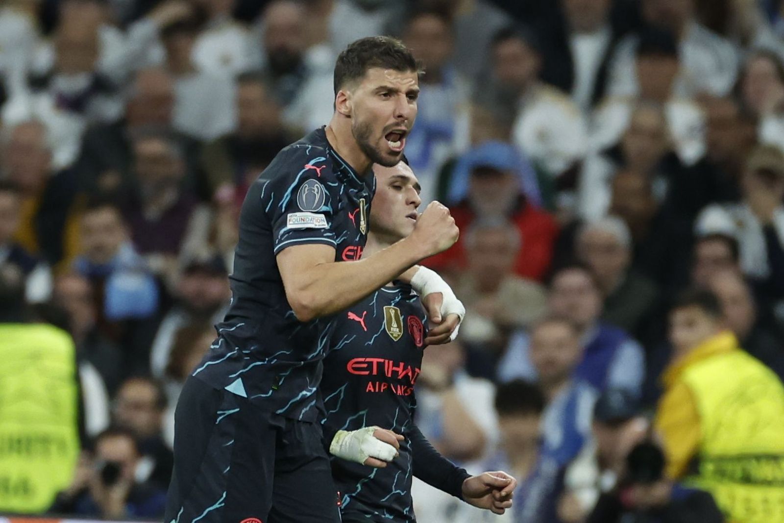 Las fotos del Real Madrid - Manchester City