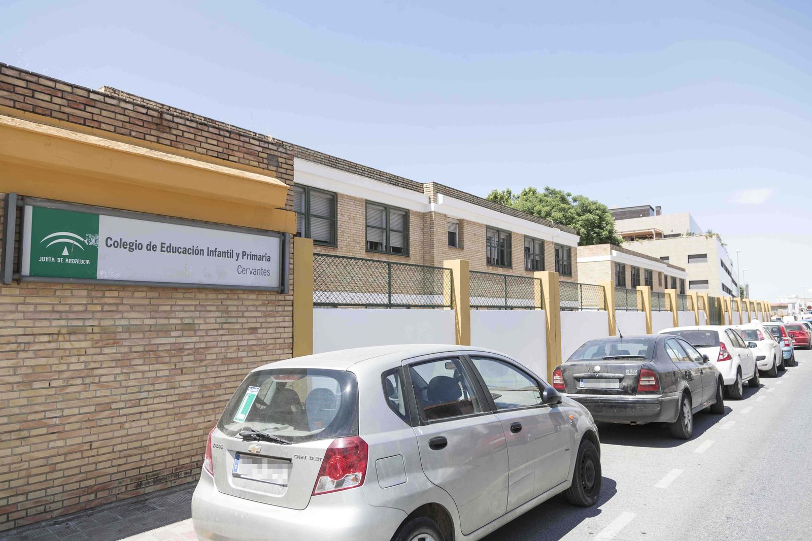El colegio Cervantes de Dos Hermanas.