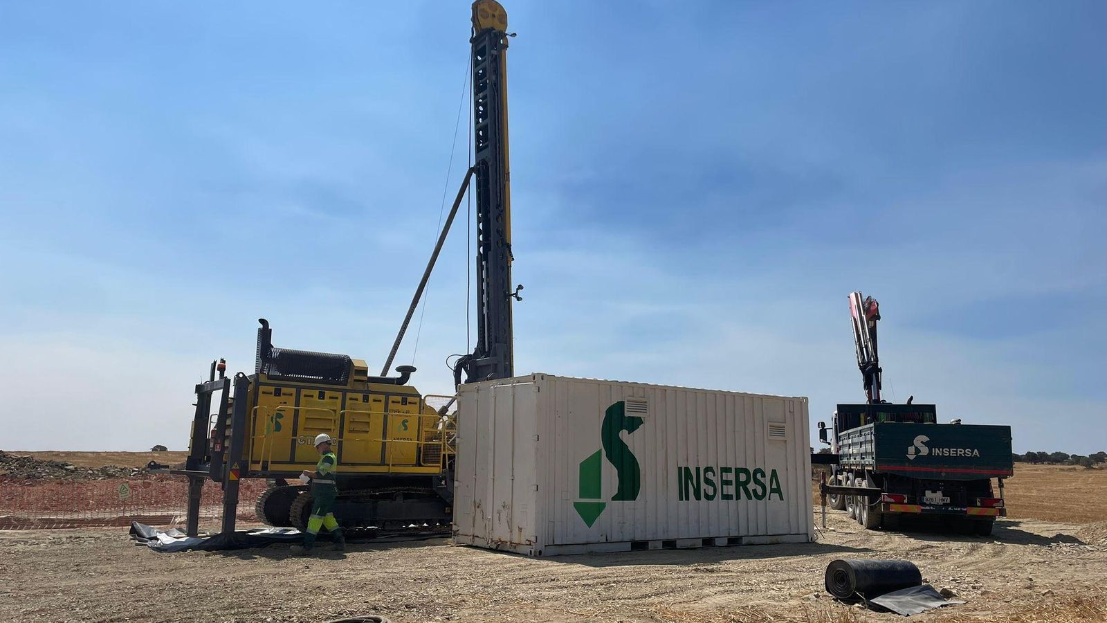 Campaña de exploración de INSERSA en la Faja Pirítica de Portugal.