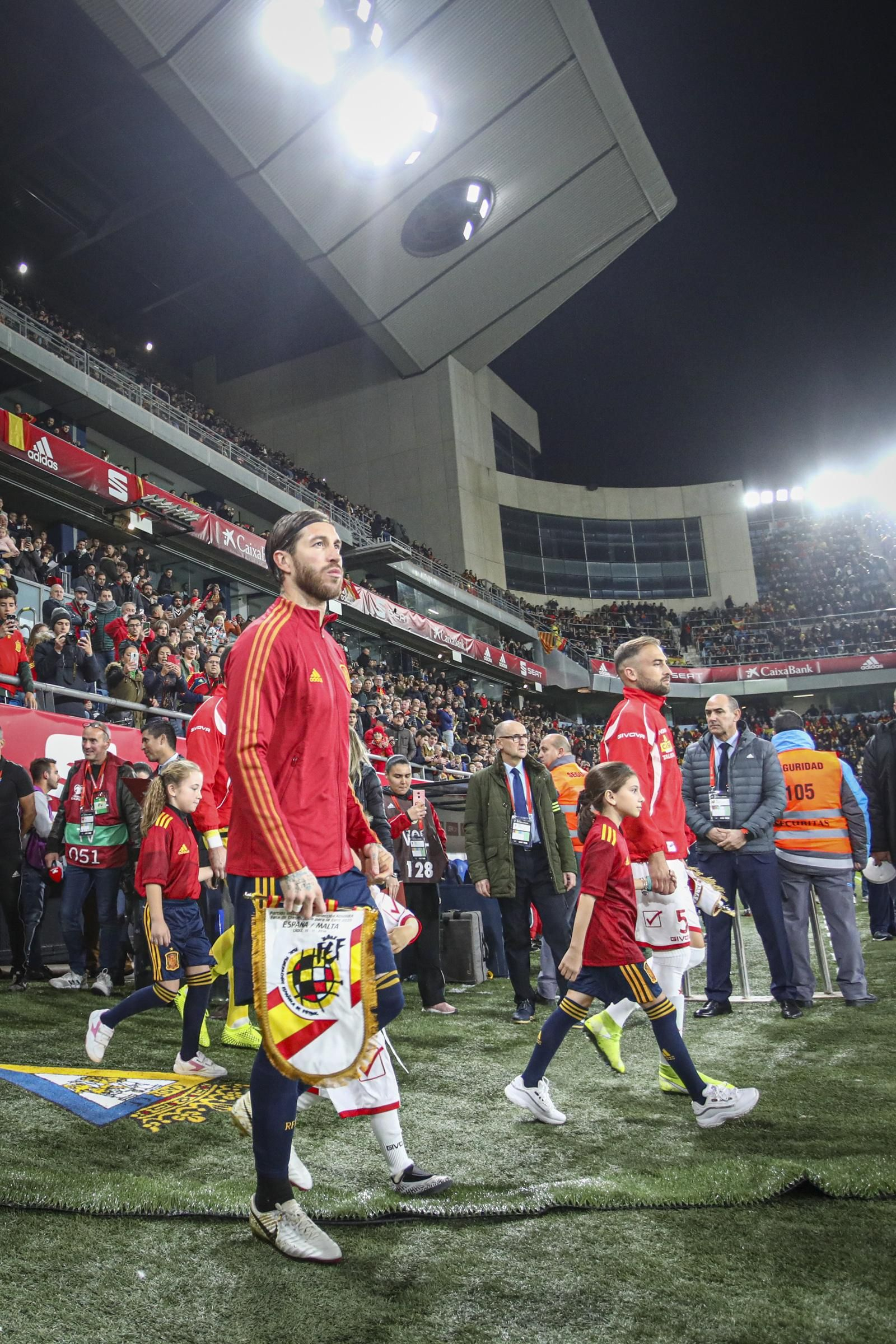 Las imágenes del España-Malta en Cádiz