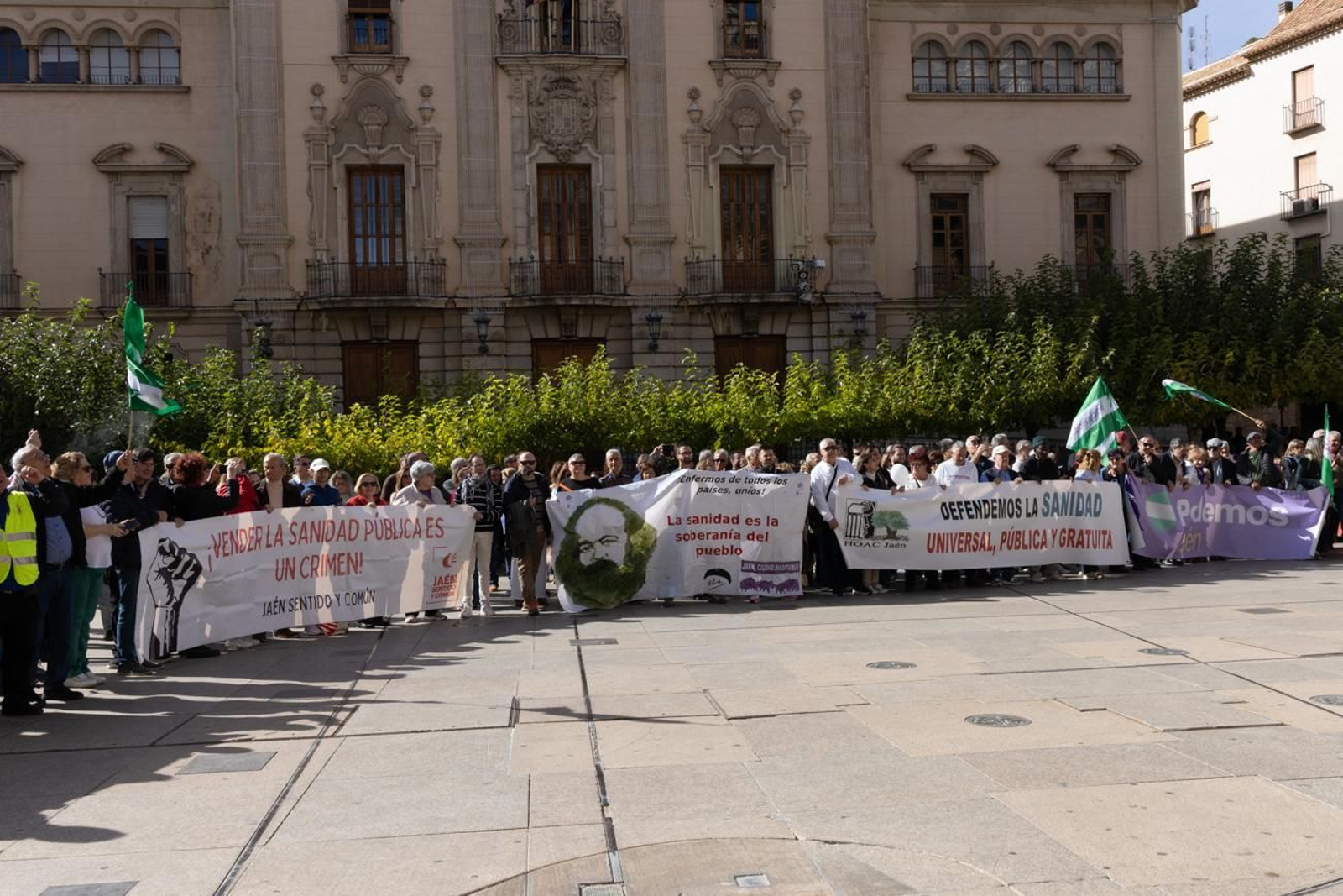 Manifestación "Sanidad cien por cien pública"