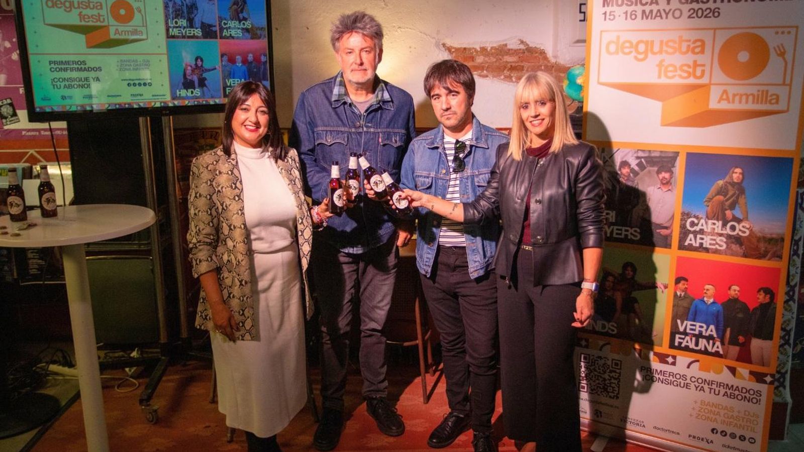 Presentación del festival en Discos Bora-Bora