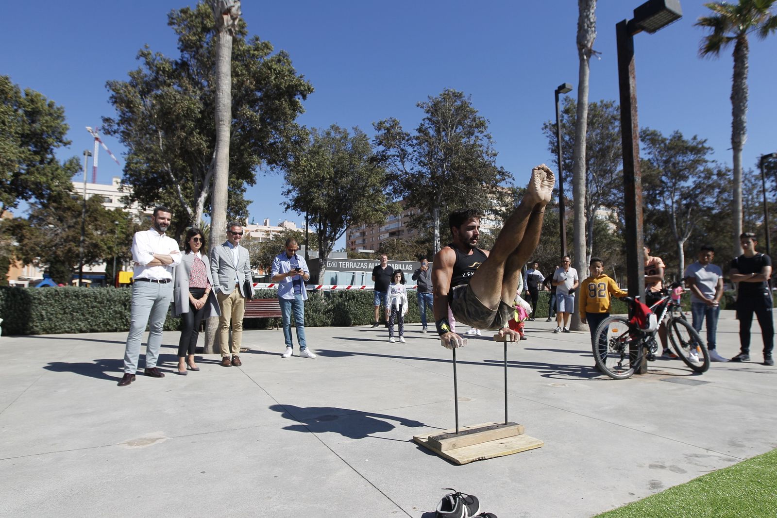 Fotogalería Pista de Calistenia. Parque de los Periodistas. Almería