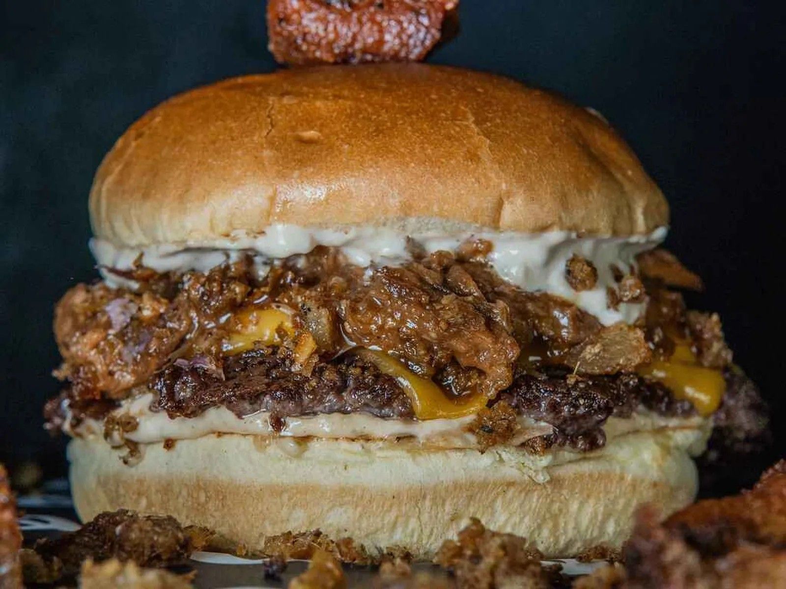 La Faraona, de Oculto Burger (Jerez).