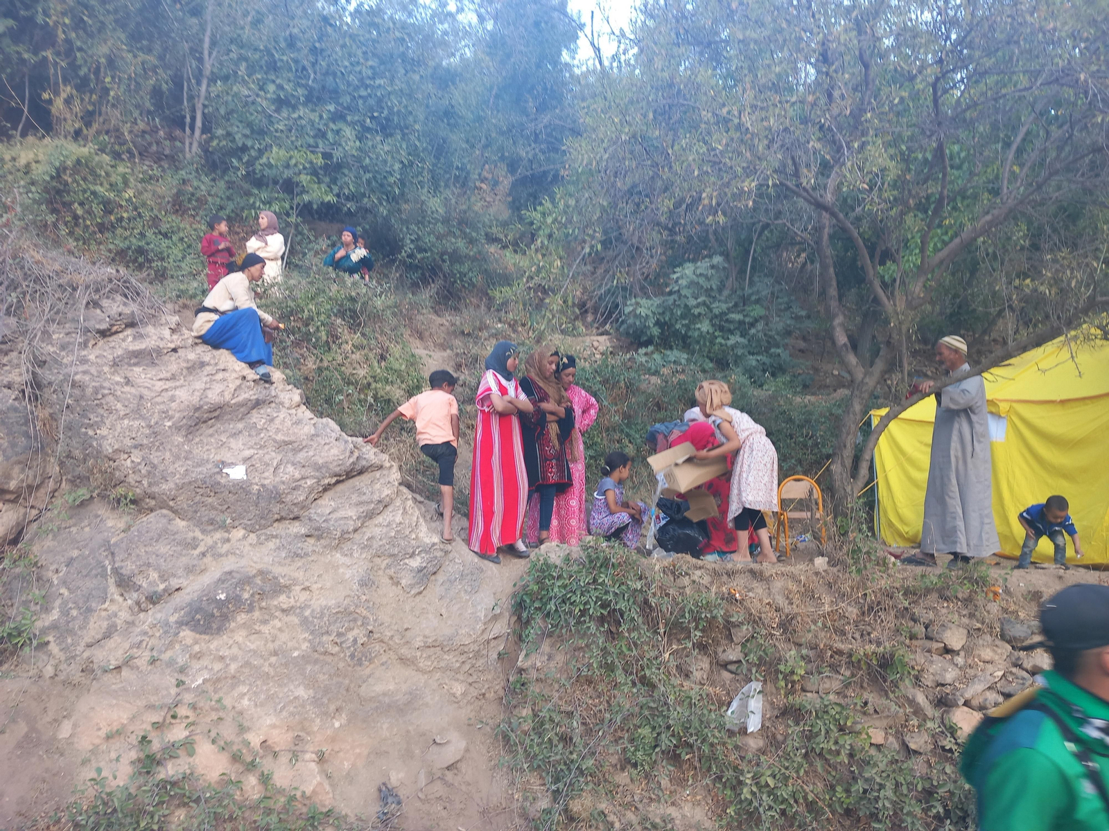 Desolación y destrucción en Marruecos