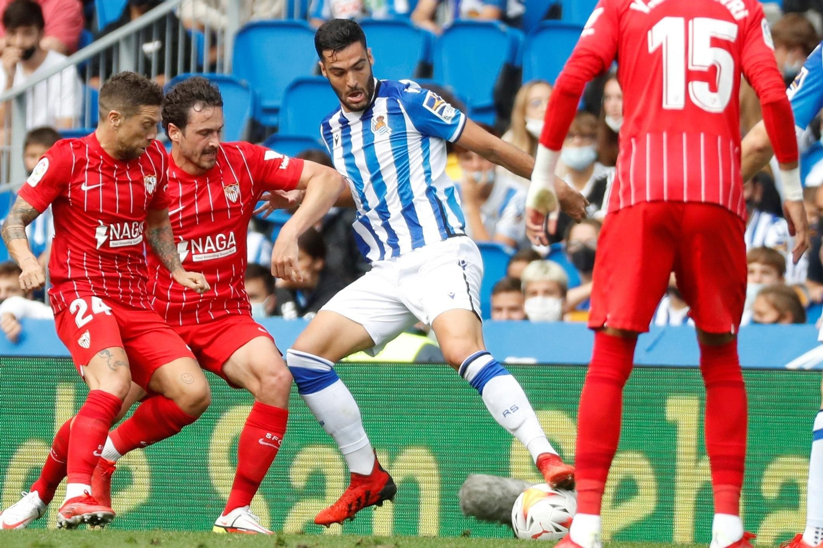 Las imágenes del Real Sociedad-Sevilla
