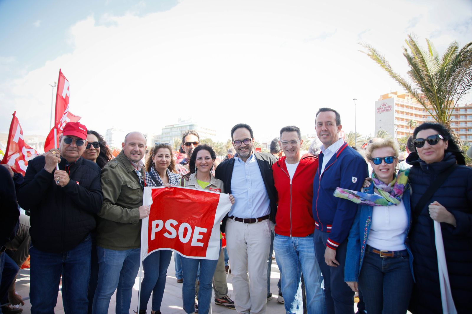 Las imágenes de la manifestación del Día del Trabajador en Almería