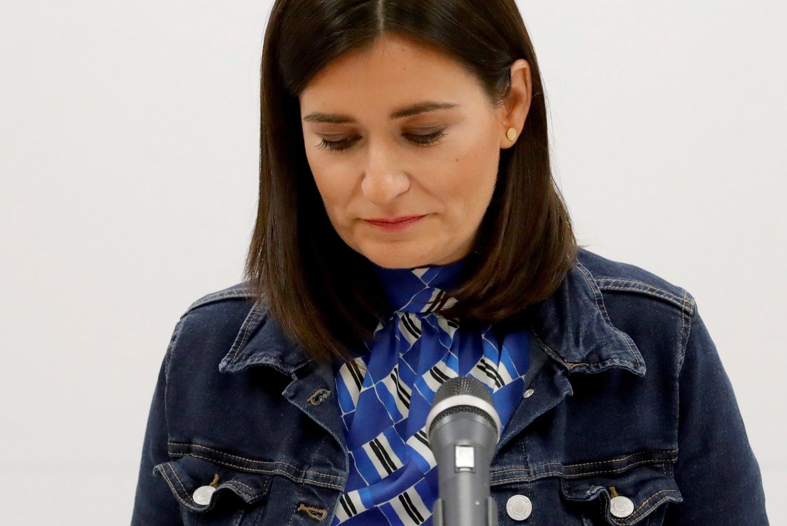 Carmen Montón anuncia su dimisión.