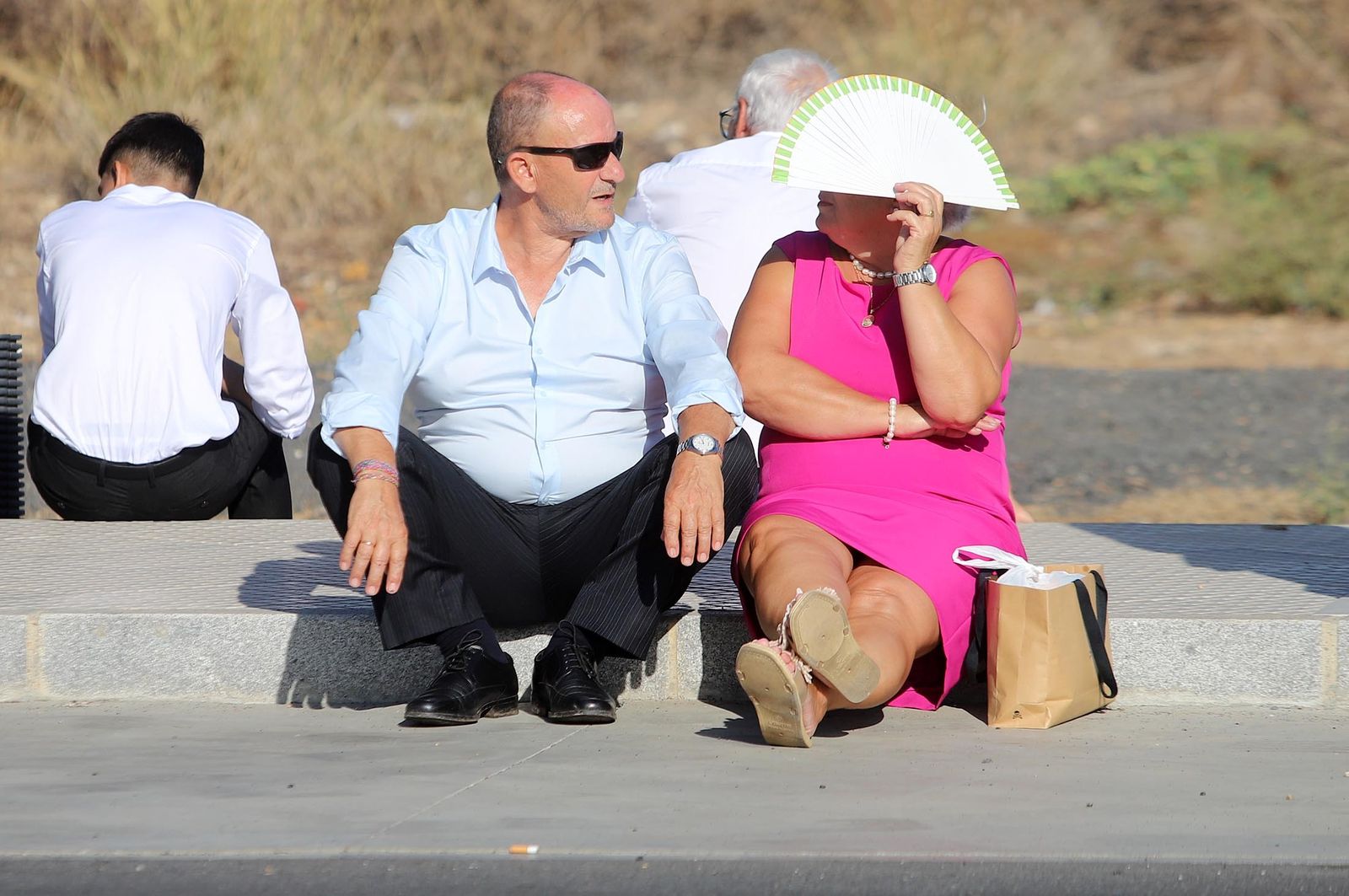 Imágenes del incendio en las instalaciones de Hierros España