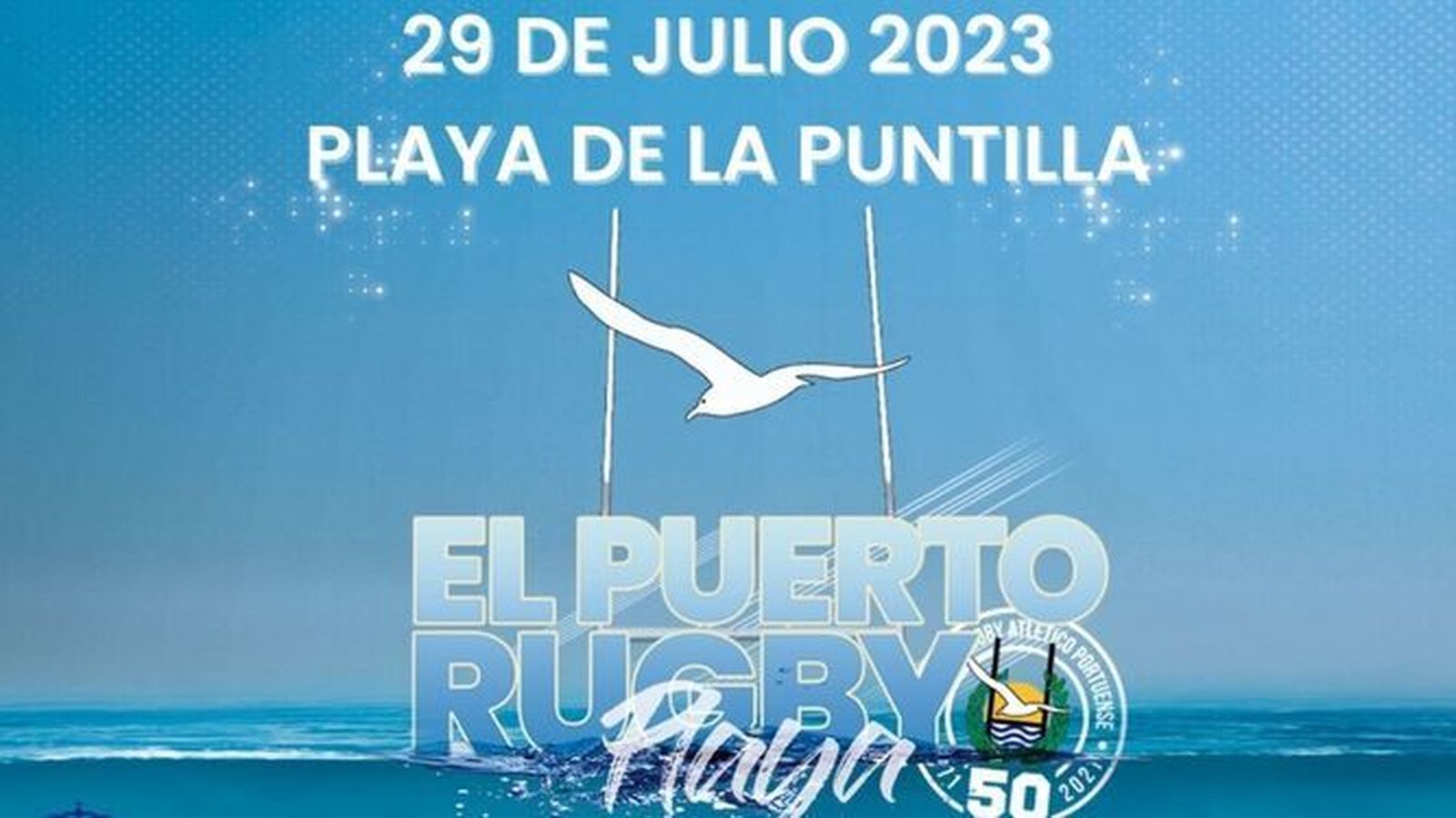 El sábado se celebra una gran cita con el rugby en la Playa de la Puntilla.