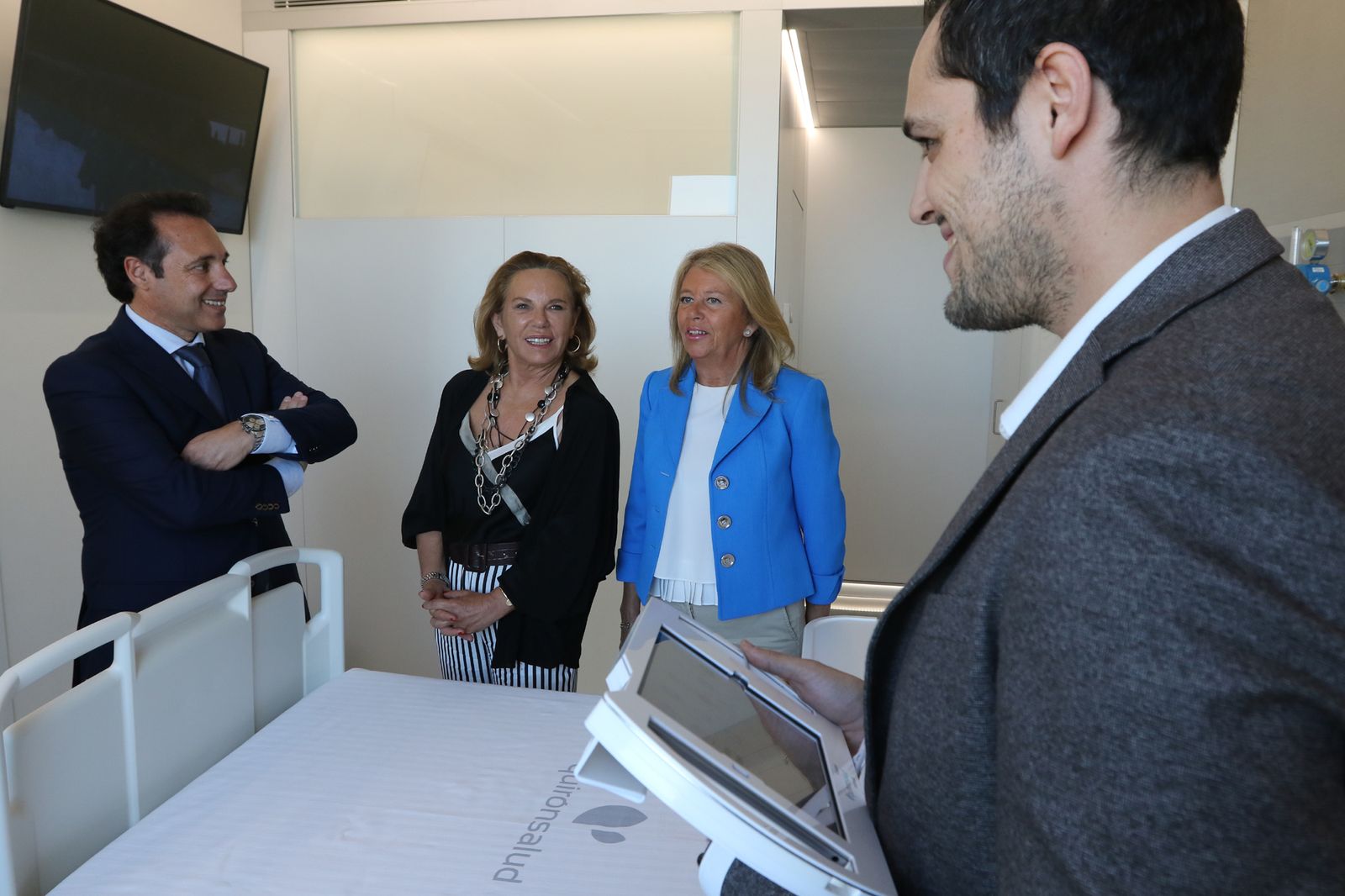 La alcaldesa de Marbella, durante la inauguración