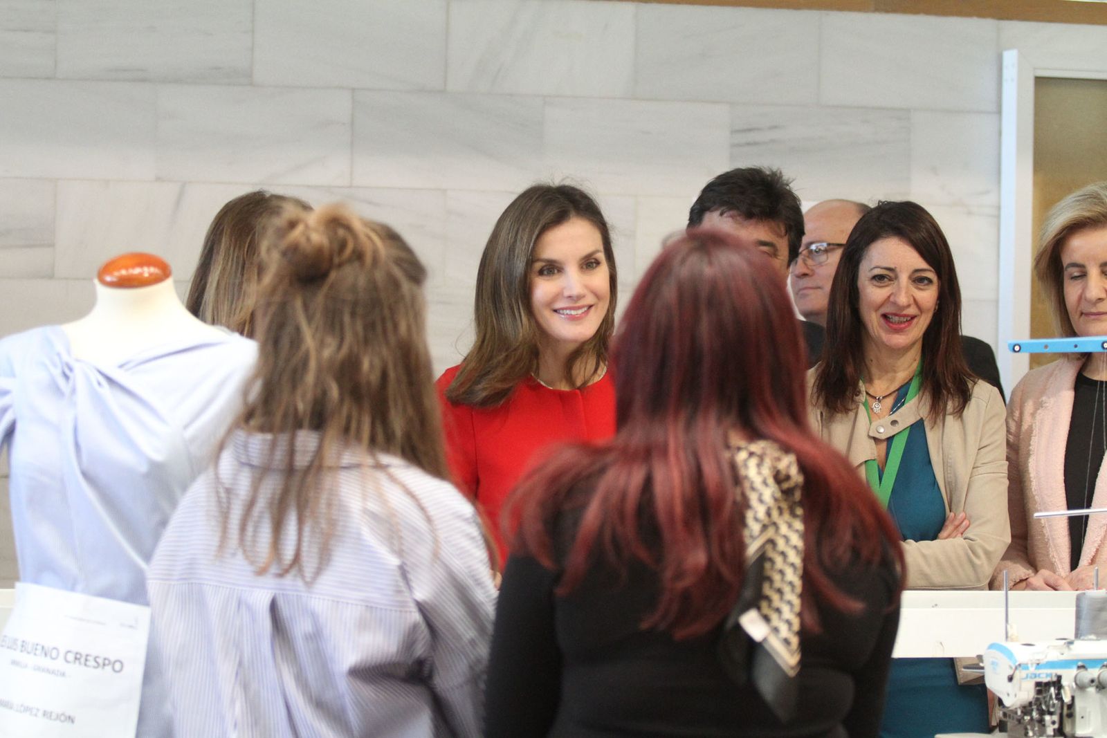 Imágenes de la visita de la reina Letizia a Huelva