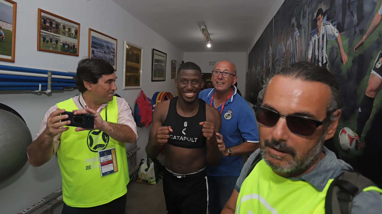 Fotos de la celebración de la Balona en el estadio municipal de La Línea
