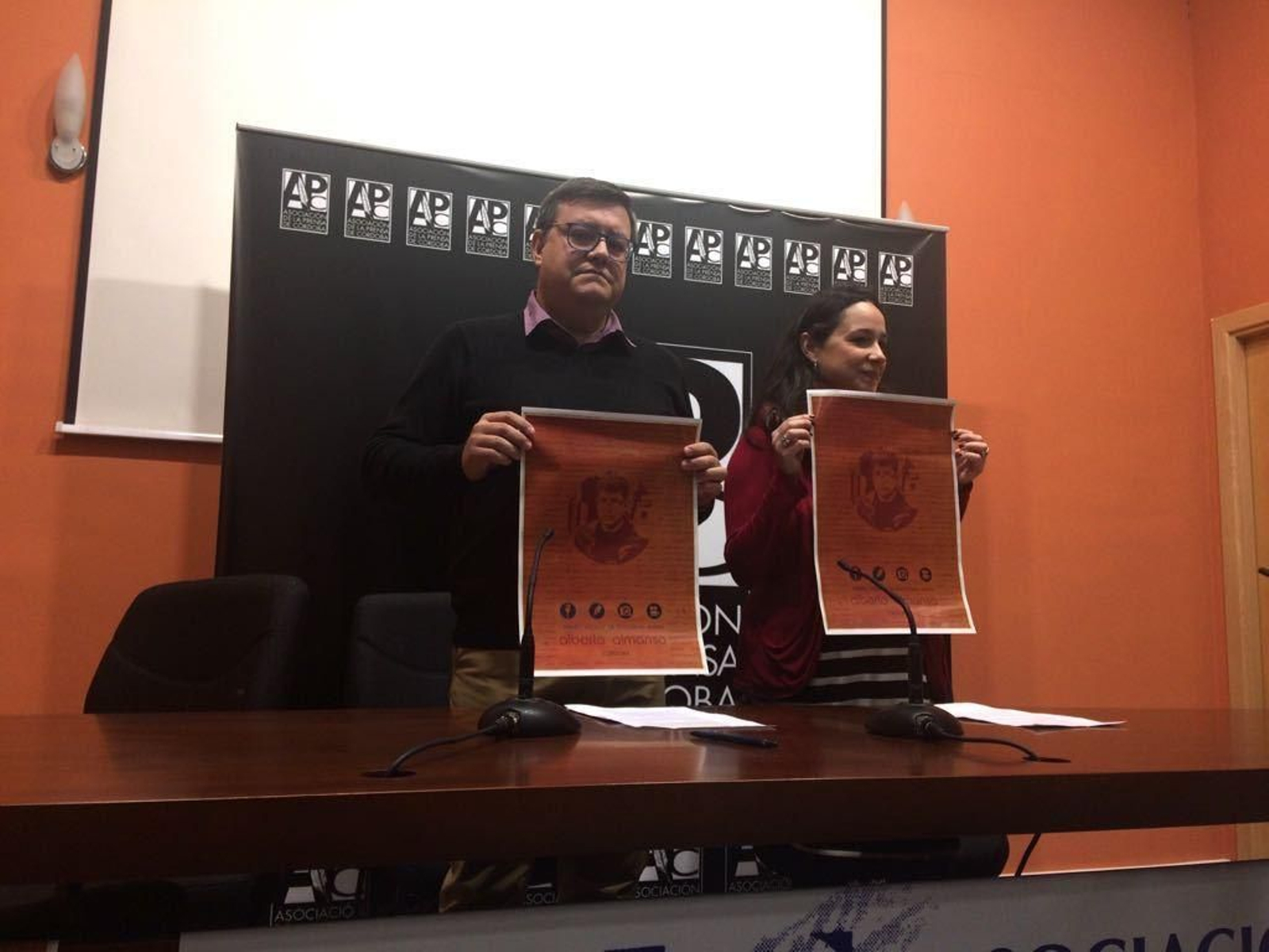 Un momento de la presentación del galardón.