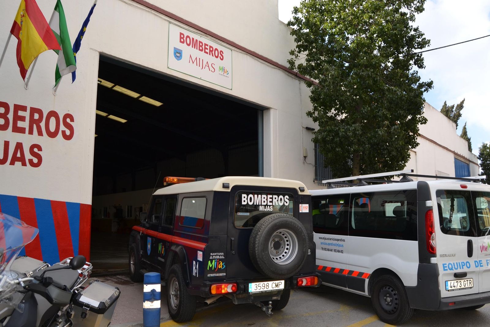 Parque de Bomberos de Mijas.