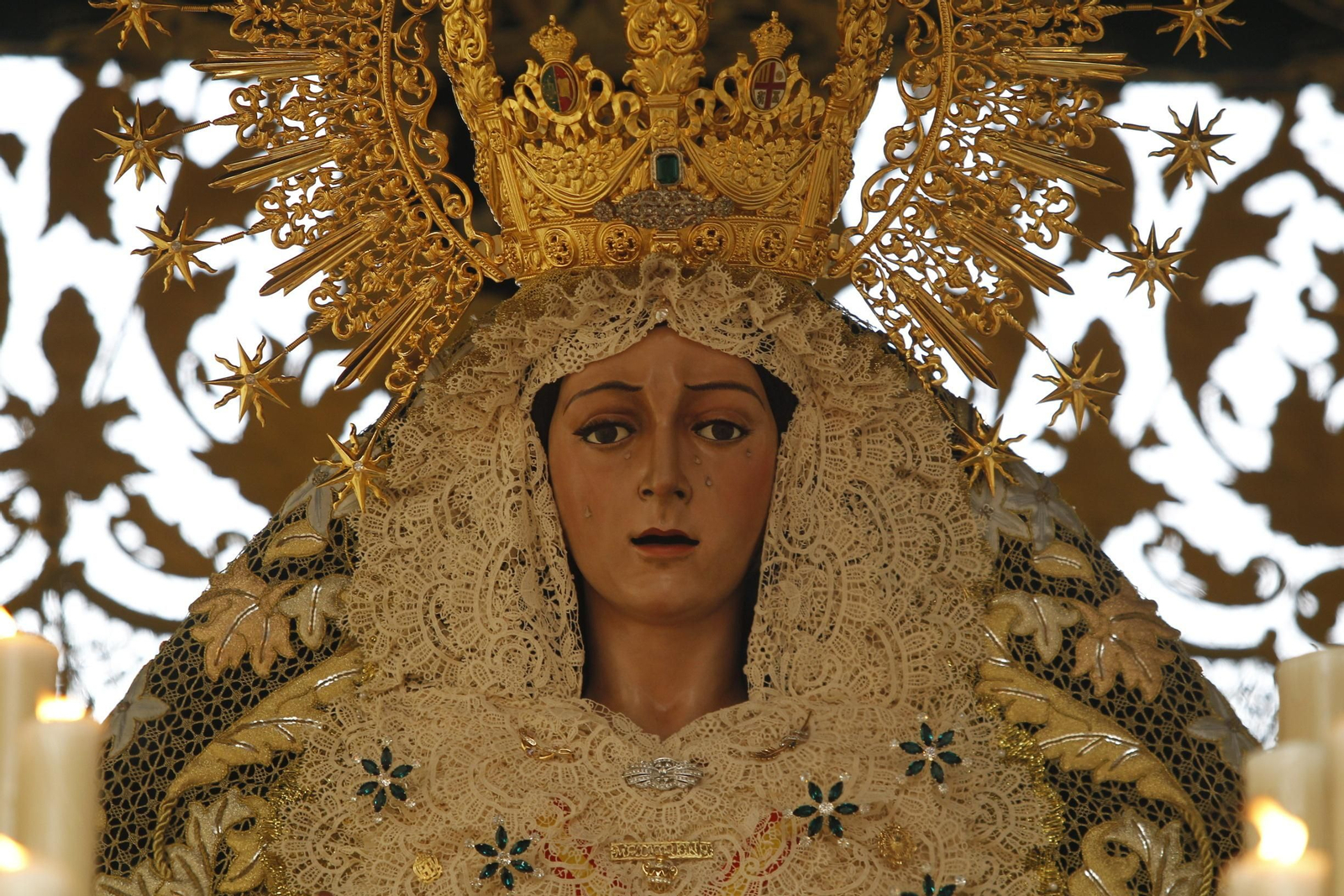 Imágenes de la Procesión de la Macarena. Semana Santa Almería 2019