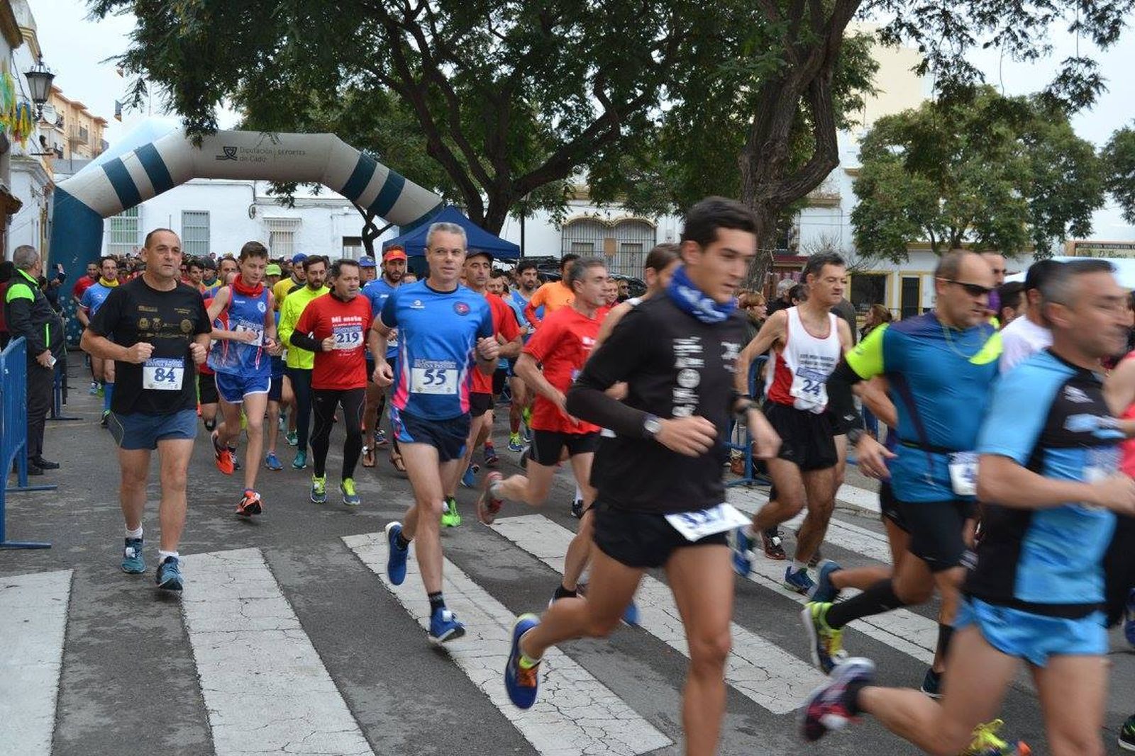 La carrea solidaria de la Divina Pastora en 2018.