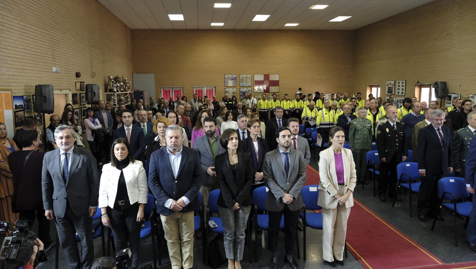 Imágenes del acto del patrón de los bomberos, San Juan de Dios. Almería