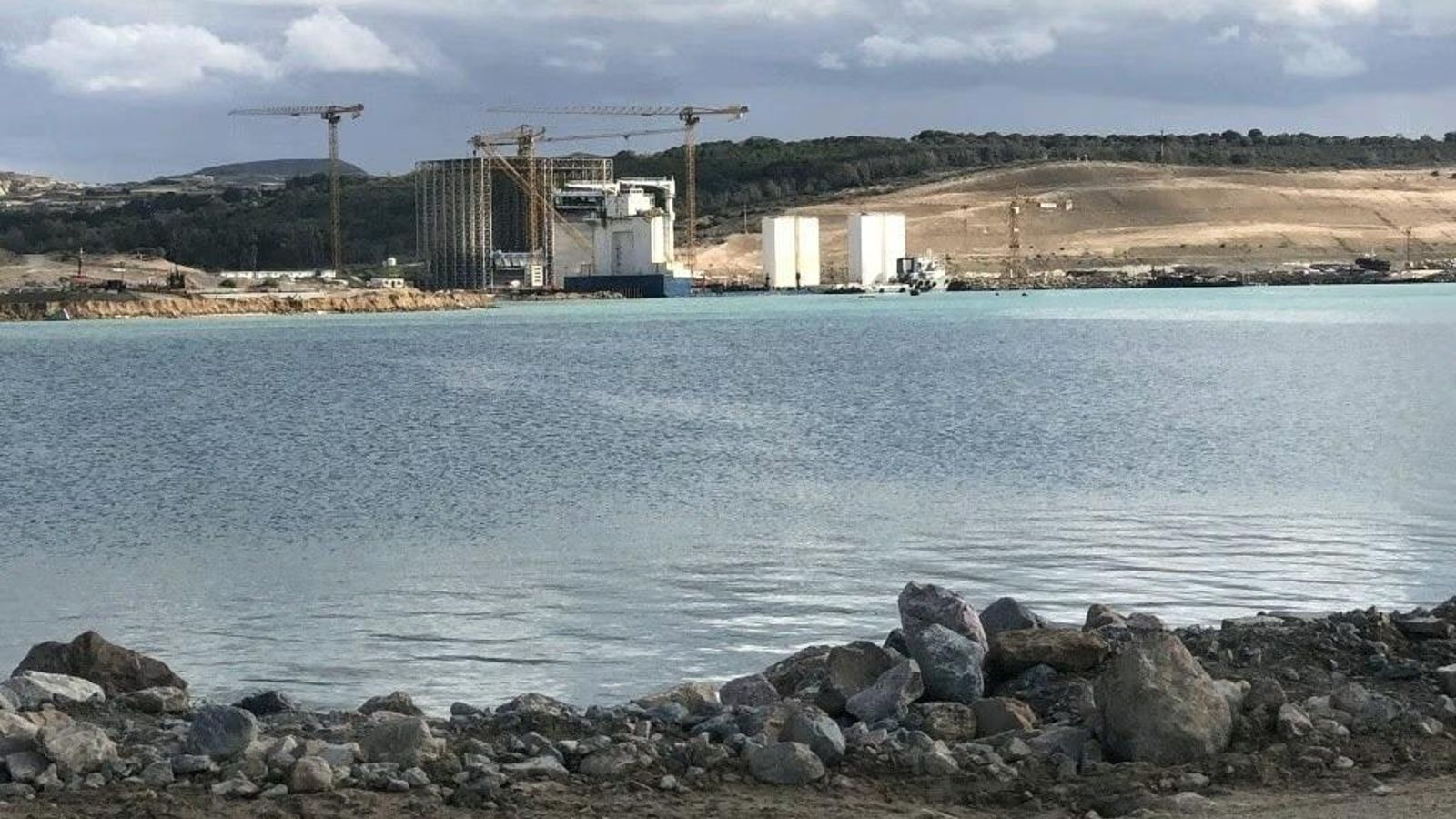 Puerto de Nador West Med en obras