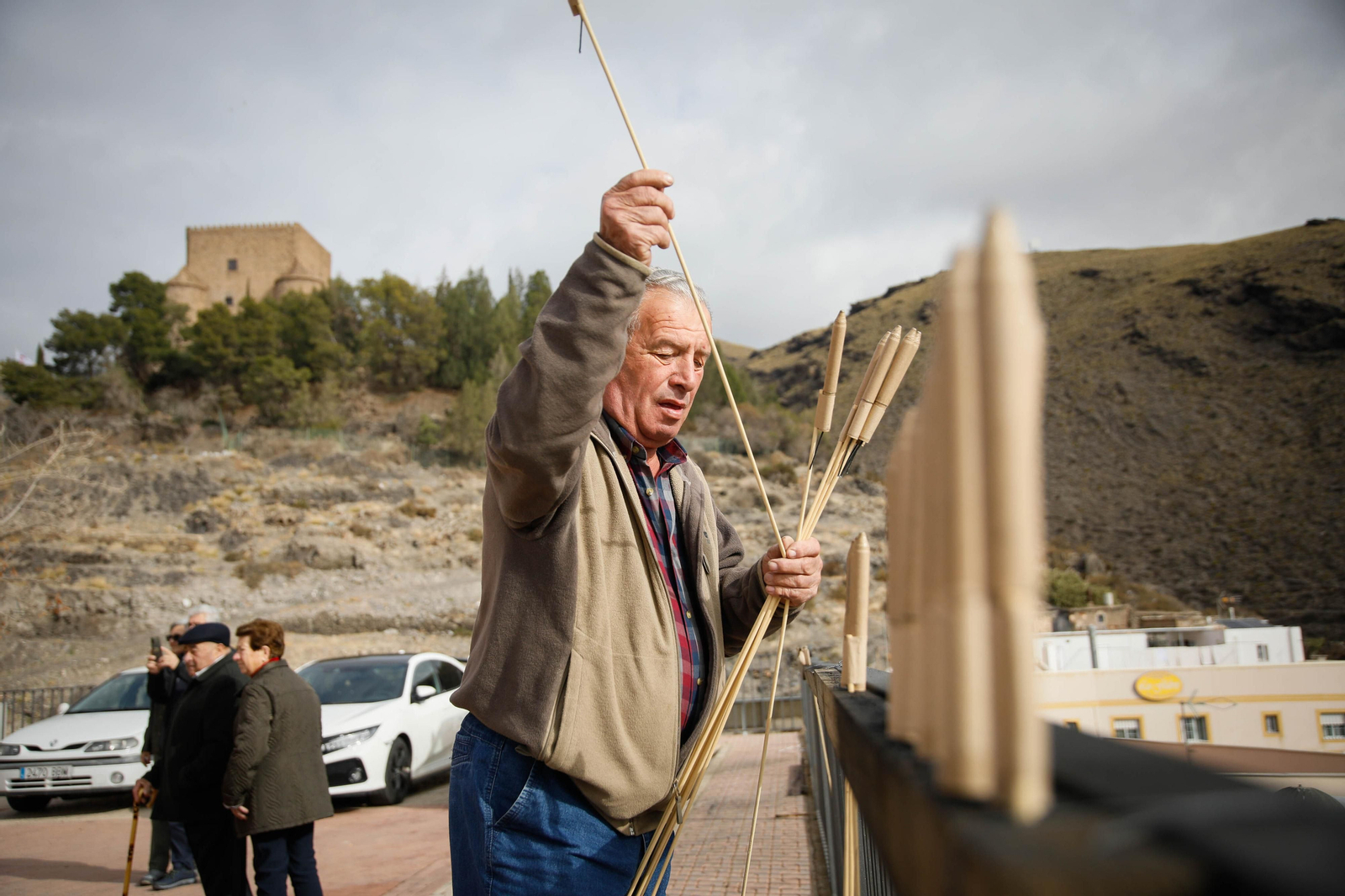 Última guerrilla en Gérgal entre moros y cristianos.