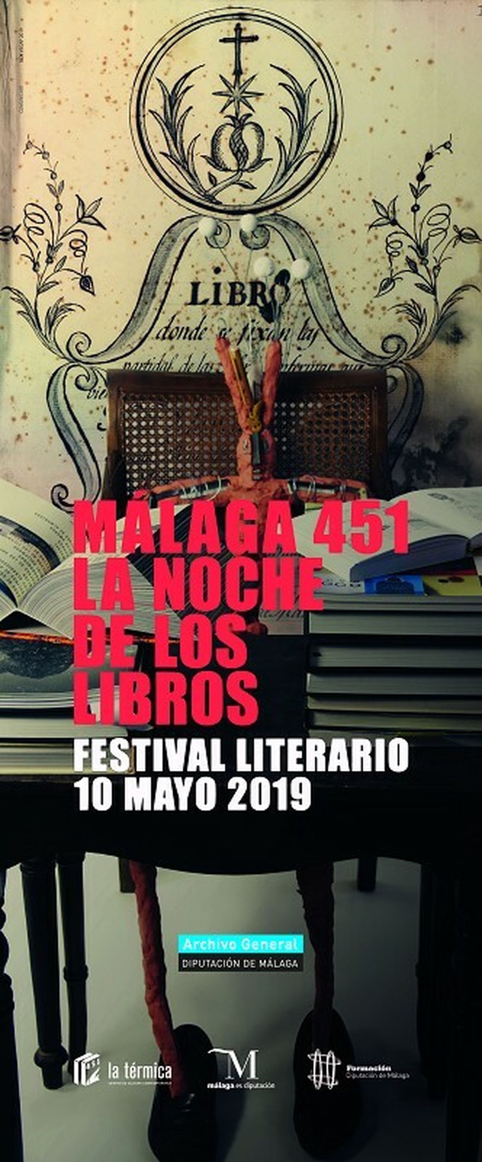 La Térmica acoge la V Noche de los Libros.