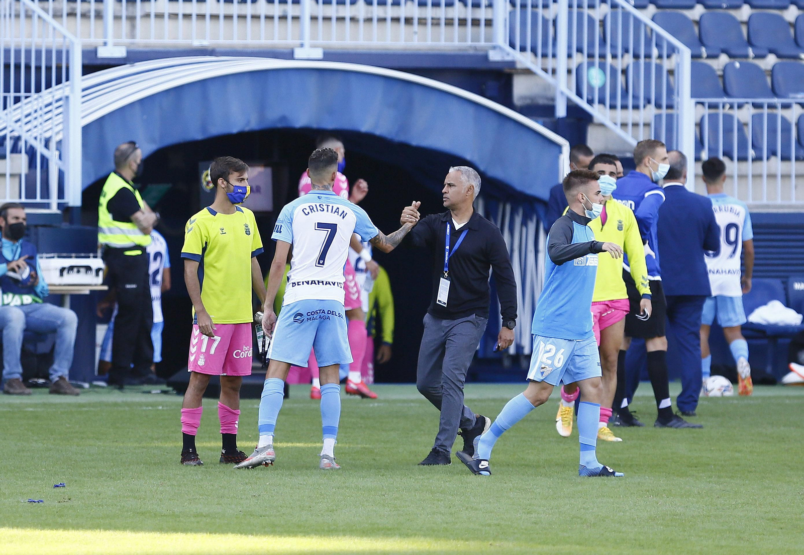 Las fotos de Sergio Pellicer en el Málaga
