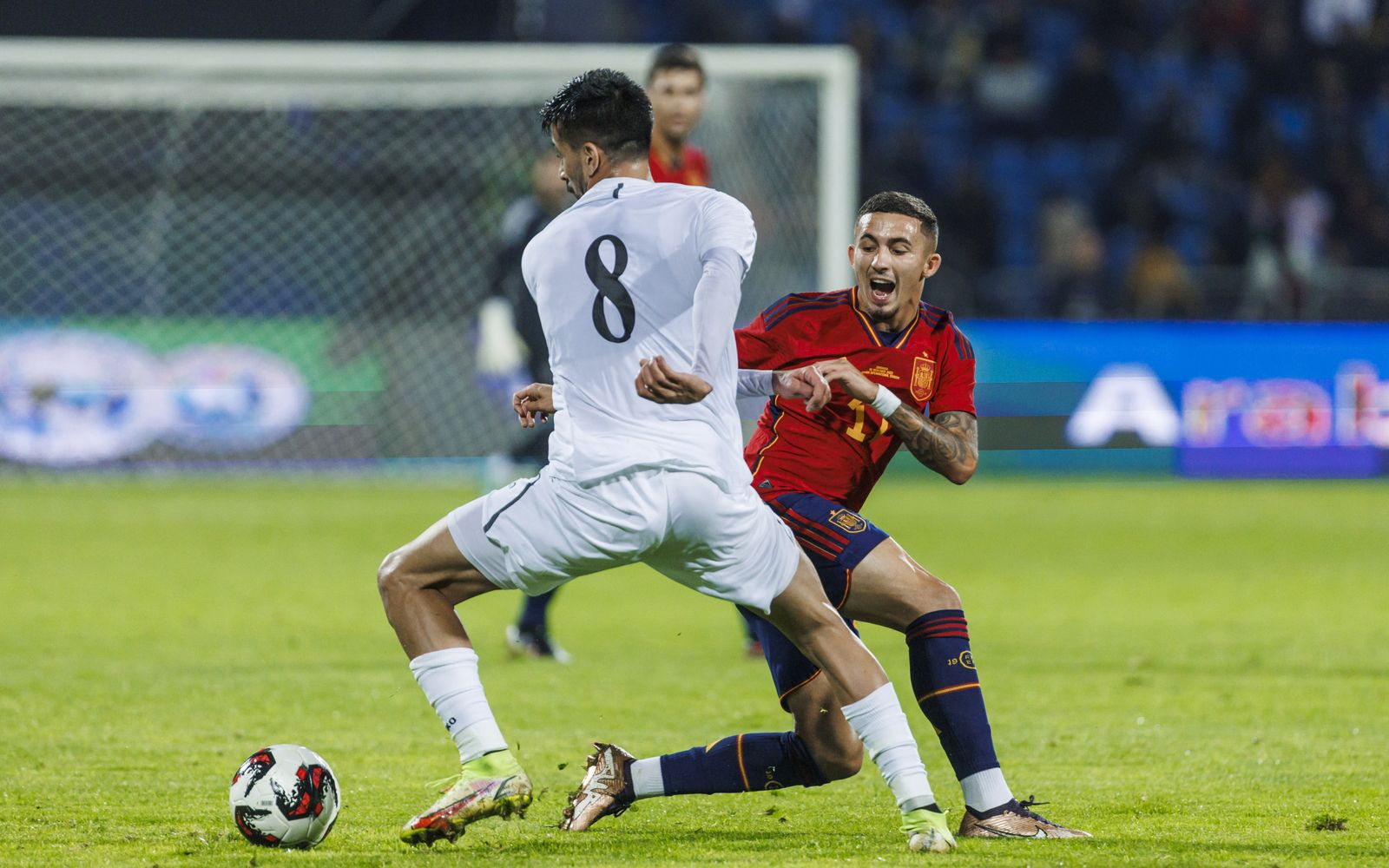 Las imágenes del Jordania - España previo al Mundial de Qatar