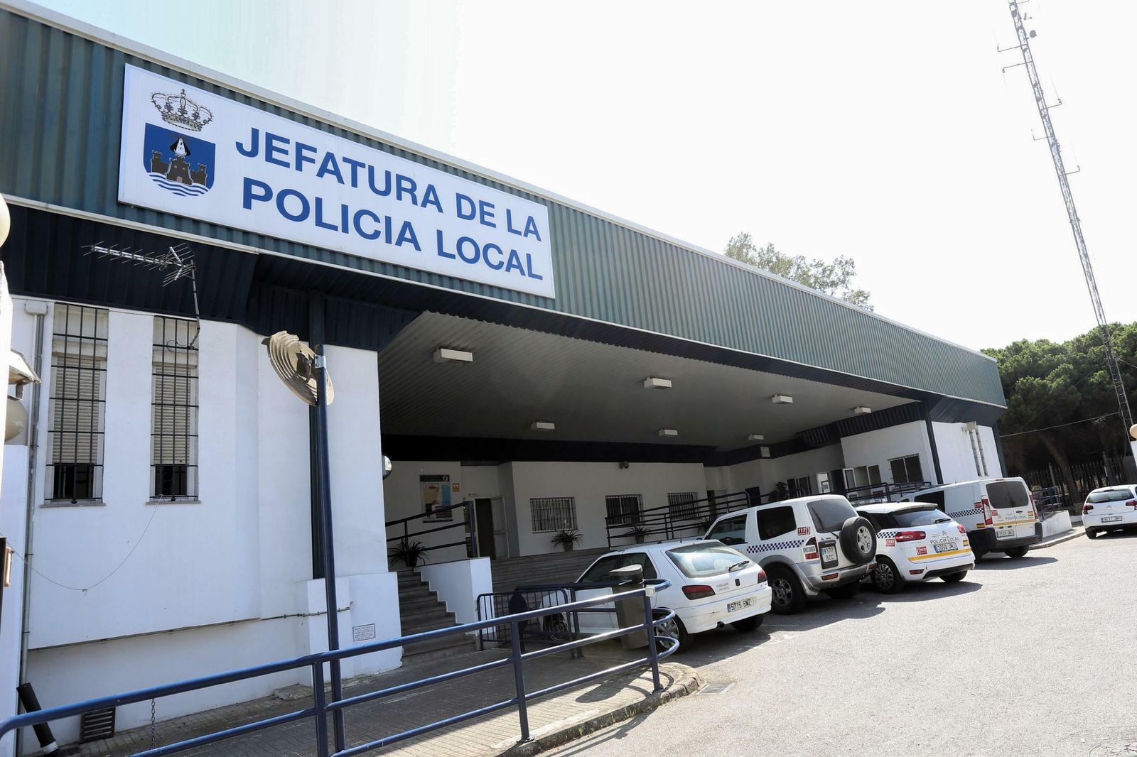 Una imagen de la Jefatura de la Policía Local, ubicada en la Ronda de las Dunas.