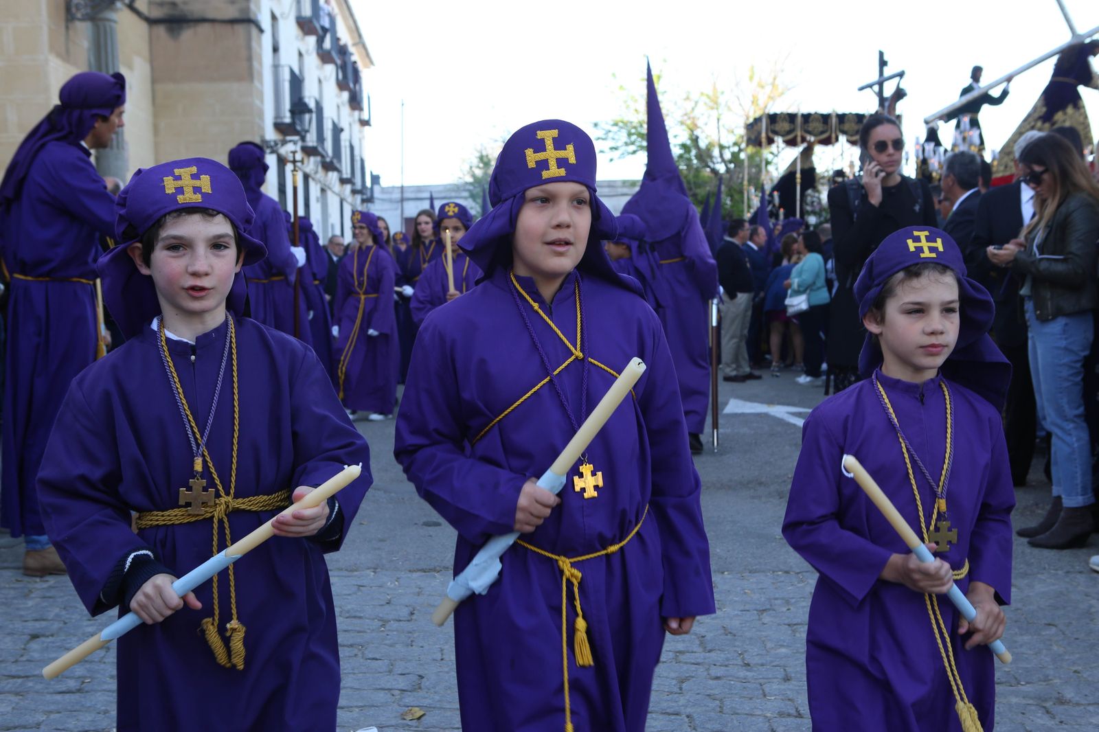 Viernes Santo en Montilla: Plenitud desde la iglesia de San Agustín